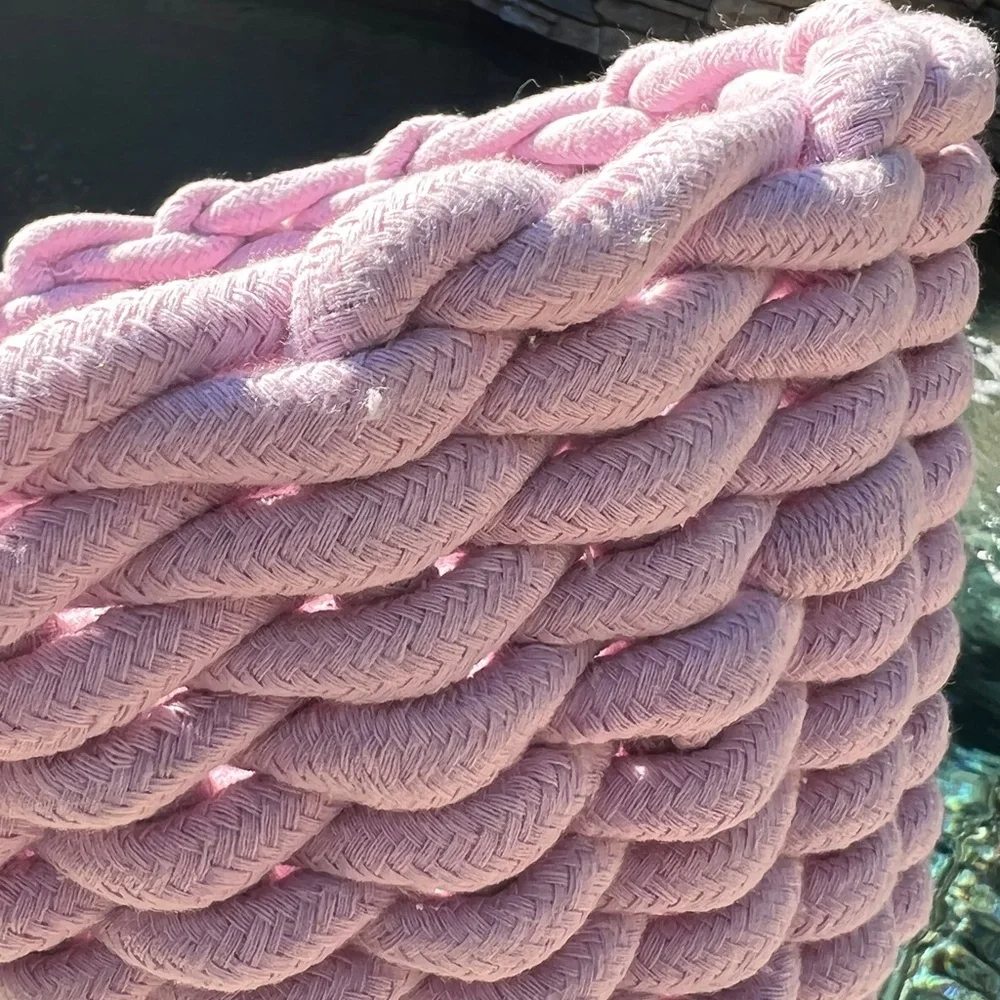 Chunky Woven Knit Basket/Pot - Picture 10 of 12